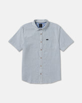 That'll Do Seersucker Short Sleeve Shirt - Vintage Navy