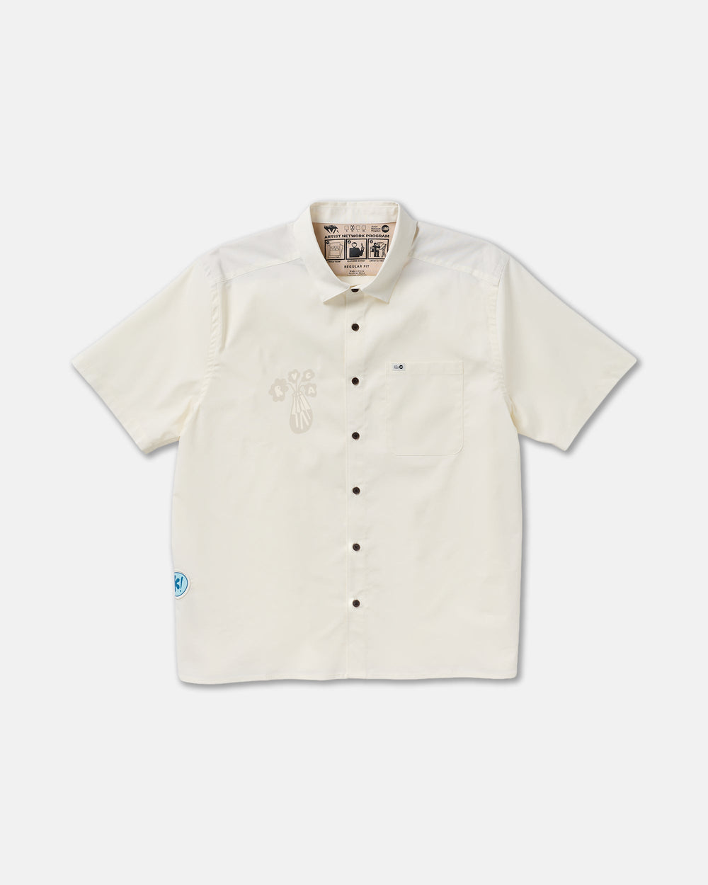 Alohana Short Sleeve Shirt - Natural