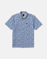 Breezy Short Sleeve Shirt - Vintage Blue