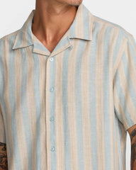 Beat Stripe Shirt - Chambray