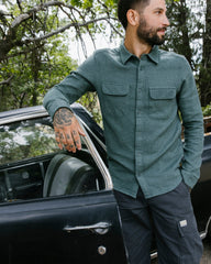 Dayshift Flannel - Balsam Green