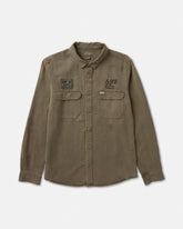 Mel G Moon Flower Long Sleeve Shirt - Mushroom