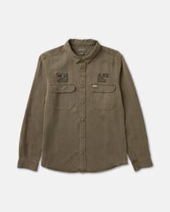Mel G Moon Flower Long Sleeve Shirt - Mushroom