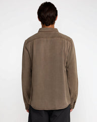 Mel G Moon Flower Long Sleeve Shirt - Mushroom