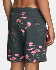 Down Right Boardshort 17" - Pirate Black