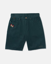 Kaleb 5 Pocket Short 21" Shorts - Hunter Green