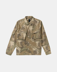 Mil Jacket - Khaki Camo
