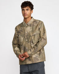 Mil Jacket - Khaki Camo