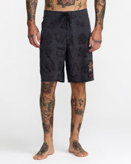 Kaleb Boardshorts - Black