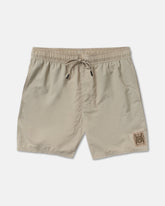 Crest Elastic 17" Shorts - Covert Green