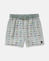 Kaleb VA Elastic Shorts - Light Olive