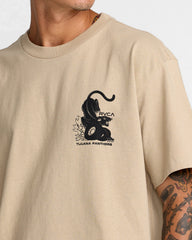 Burner Short Sleeve Tee - Khaki