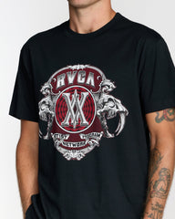 Saber Short Sleeve Tee - Black