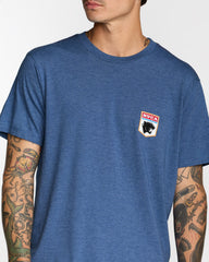 Pantero Short Sleeve Tee - Indigo
