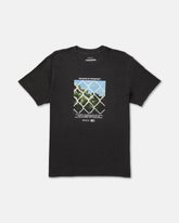 Thru View Short Sleeve Tee - Black