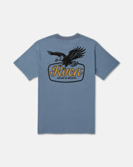 On Wings Short Sleeve Tee - Vintage Navy
