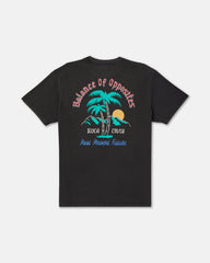 Frond Mural Short Sleeve Tee - Black