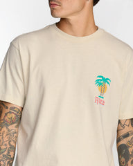 Frond Mural Short Sleeve Tee - Ceramic