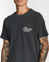 Emscript Short Sleeve Tee - Pirate Black