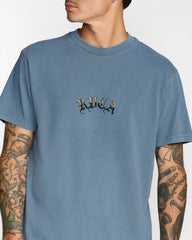 Olde Rvca Short Sleeve Tee - Vintage Navy