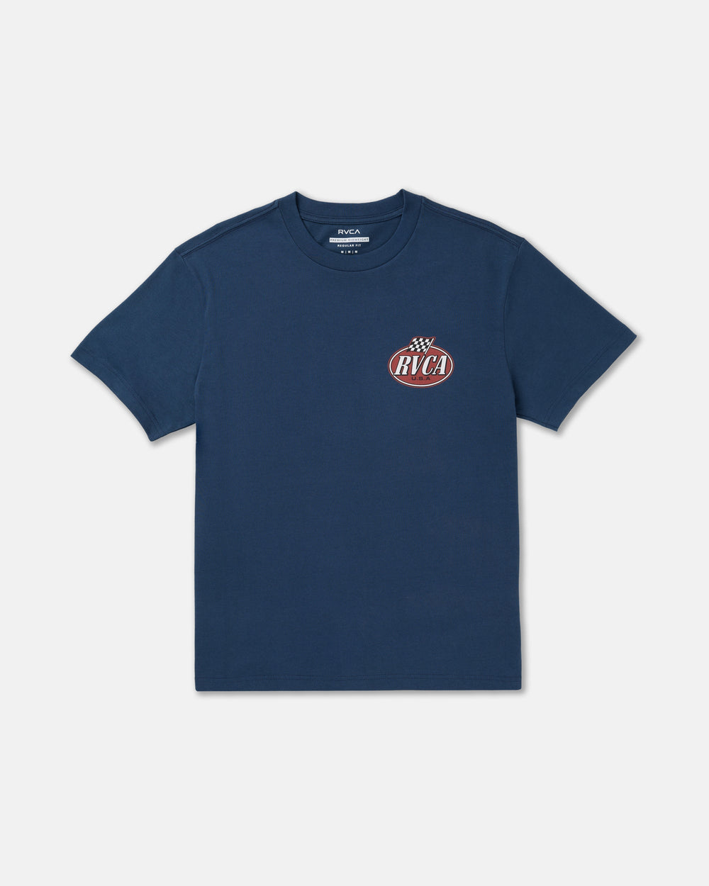 Speed Check Short Sleeve Tee - Moody Blue