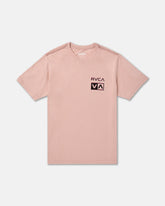 Glitch Short Sleeve Tee - Pale Mauve