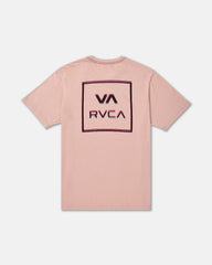 Glitch Short Sleeve Tee - Pale Mauve