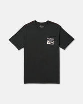 Glitch Short Sleeve Tee - Pirate Black