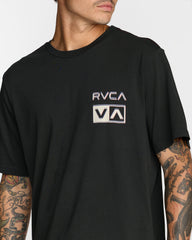 Glitch Short Sleeve Tee - Pirate Black