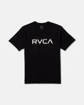 Big RVCA Glitch Short Sleeve Tee - Black