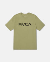 Big RVCA Glitch Short Sleeve Tee - Ranger Green