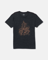 High Seas Short Sleeve Tee - Pirate Black