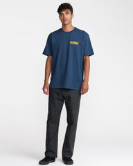 Spangled Short Sleeve Tee - Dark Denim