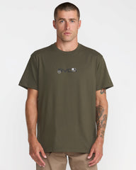 Small RVCA Icons Short Sleeve Tee - Fatigue