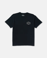 Hex Filigre Short Sleeve Tee - Black