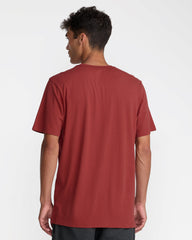 Lions Gate Short Sleeve Tee - Dusty Red