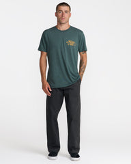 Aloha Mechanics Short Sleeve Tee - Balsam Green
