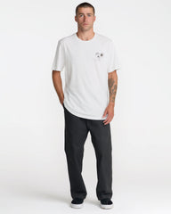 Bryce Bloom Short Sleeve Tee - Antique White