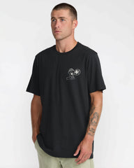 Bryce Bloom Short Sleeve Tee - Pirate Black