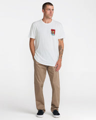 Live Bait Short Sleeve Tee - Antique White