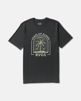 Hawaii Headstone Short Sleeve Tee - Pirate Black
