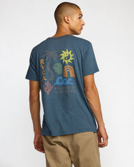 Deep Think Short Sleeve Tee - Duck Blue