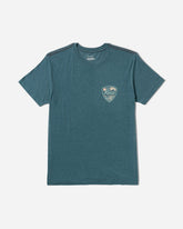 Currents Short Sleeve Tee - Duck Blue