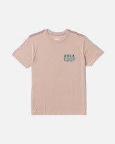 RVCA Ridge Short Sleeve Tee - Pale Mauve