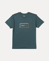 Bonded Short Sleeve Tee - Duck Blue