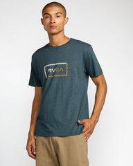 Bonded Short Sleeve Tee - Duck Blue