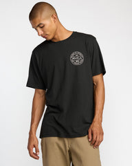 Fuel Cap Short Sleeve Tee - Pirate Black