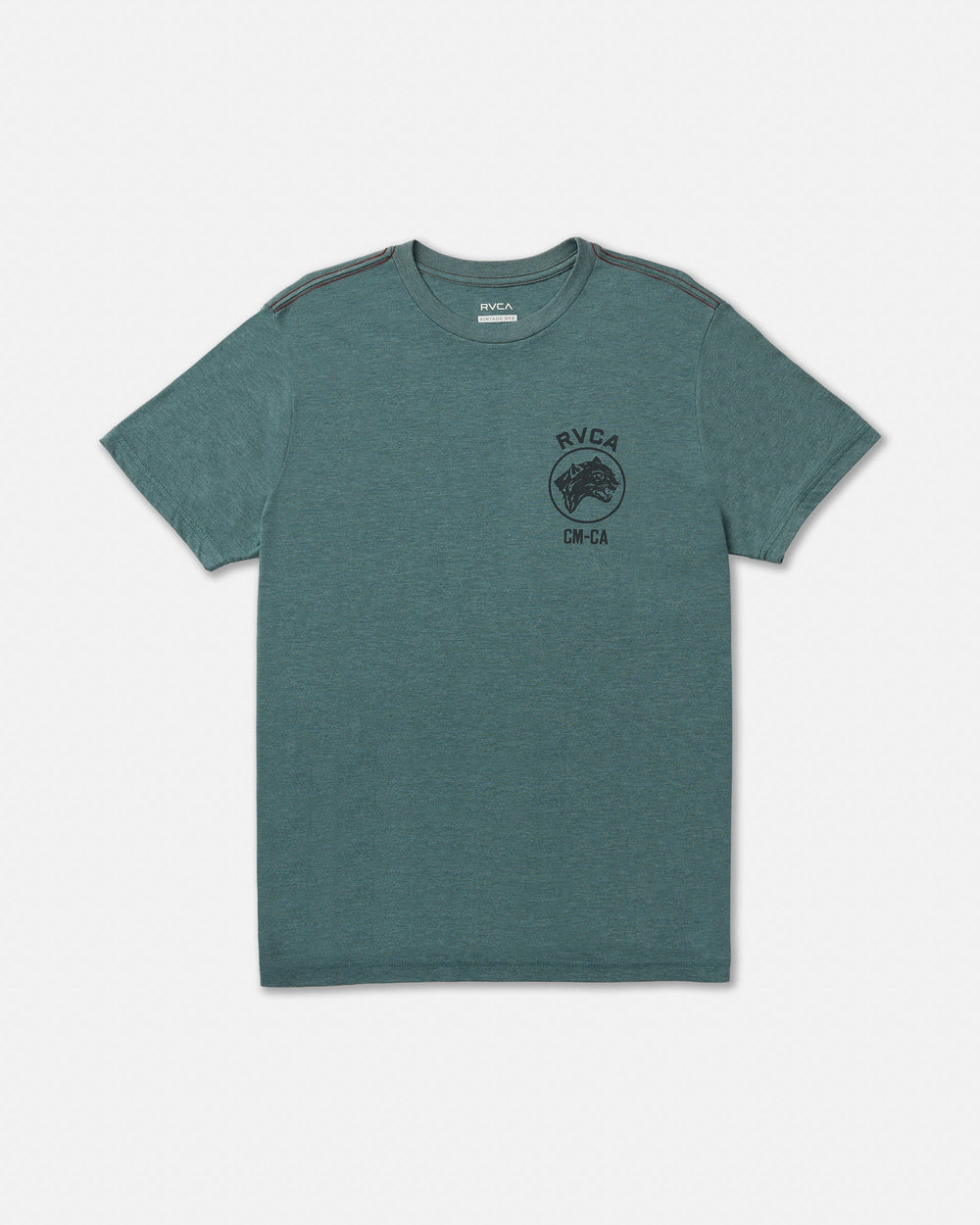 Sky Cat Short Sleeve Tee - Balsam Green