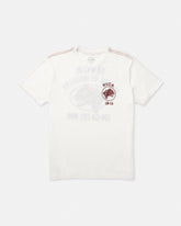 Sky Cat Short Sleeve Tee - Antique White