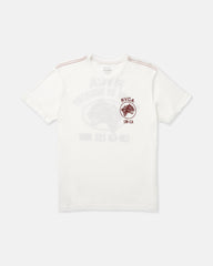 Sky Cat Short Sleeve Tee - Antique White